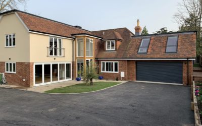 Single Storey Link, Rear and Side Extensions with Landscaping